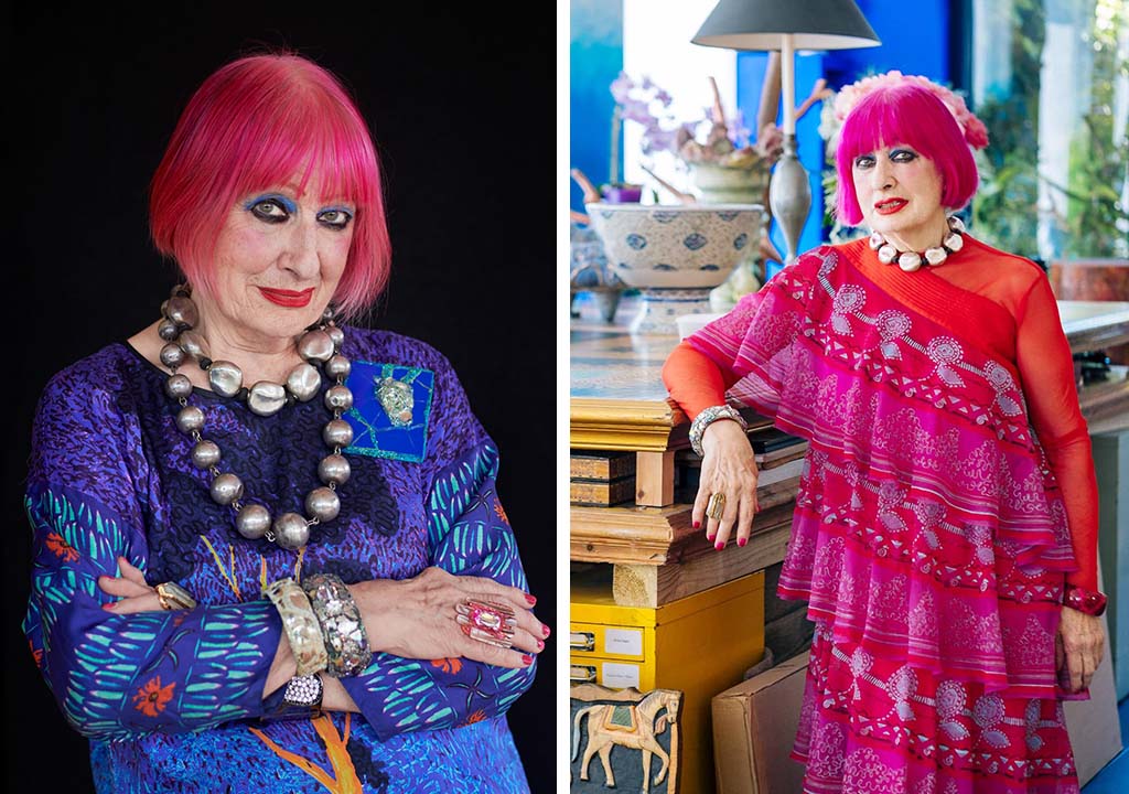 Zandra Rhodes : 80 Years Old