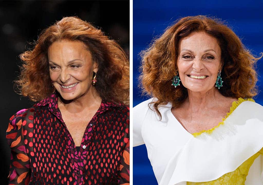 Diane Von Furstenberg : 74 Years Old