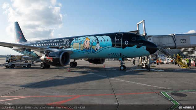 Brussels Airlines Tintin