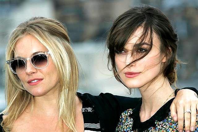 Keira Knightley And Sienna Miller