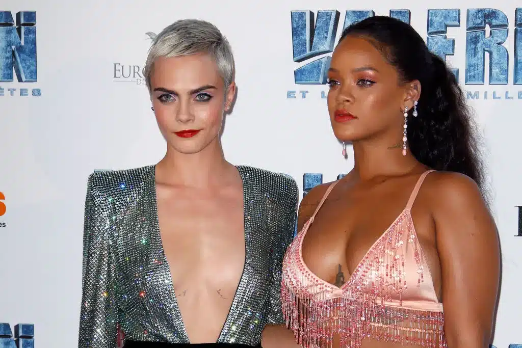 Rihanna And Cara Delevingne