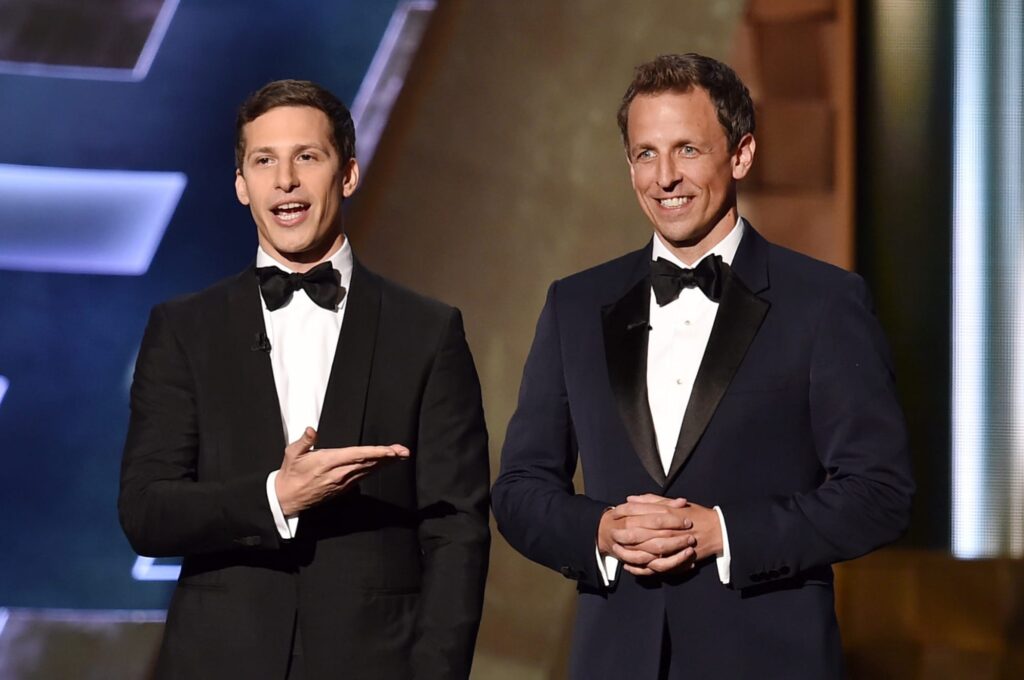 Seth Meyers And Andy Samberg