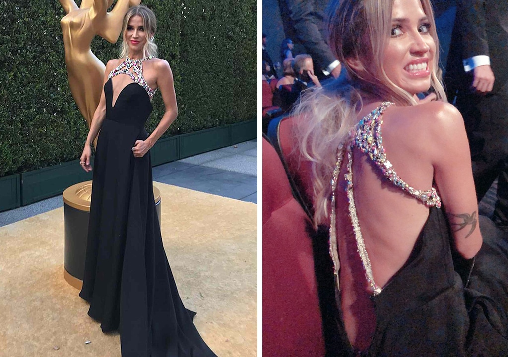 The Outfit Worn By Kaitlyn Bristowe Had Its Zipper Split Open.