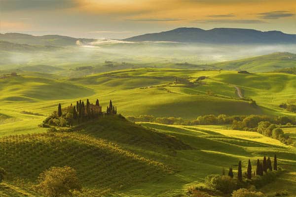 The Val D’orcia, Italy