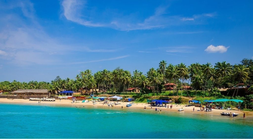 The beautiful beaches of Goa