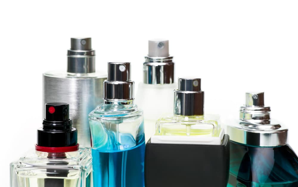 Don’t use products with heavy fragrances